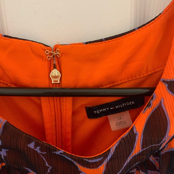 Tommy Hilfiger Midi length floral belted - Picture 2 of 3